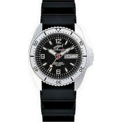 CHRIS BENZ - Taucheruhr-Armbanduhr - ONE MEDIUM 200M - CBM-S-KB-SI