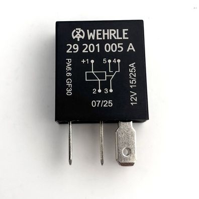 Wehrle Wechsler Mikrorelais 12V 15/25A