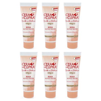 CERA di CUPRA Creme für trockene Haut - 6x 75ml rosa