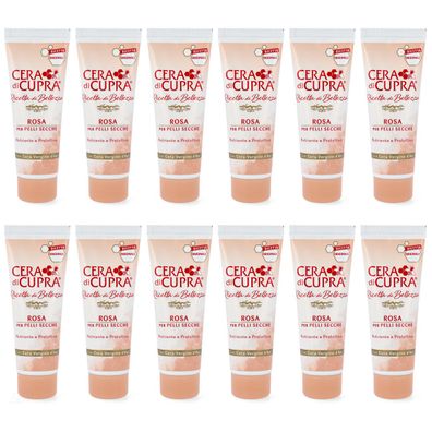 CERA di CUPRA Creme für trockene Haut - 12x 75ml rosa