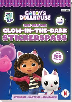 Panini Gabby´s Dollhouse: Der große Glow-in-the-Dark-Stickerspaß Ausmalen