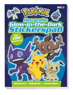 Panini Pokémon: Der große Glow-in-the-Dark Stickerspaß Activityblock Pikachu