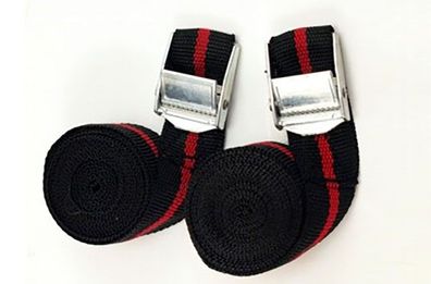 2 x Spanngurt mit Schnellverschluss 250 cm