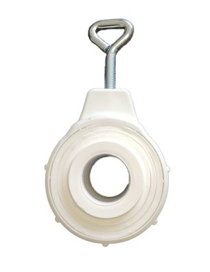 Abschlußring mit 5-fach Adapter, weiß 600