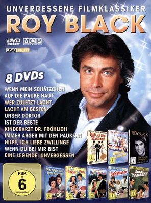 Roy Black unvergessene Filmklassiker DVD Box mit 8 DVDs Film Movie