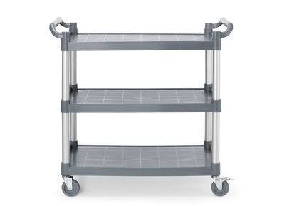 Servierwagen aus Polypropylen mit Lagen, groß, AmerBox, 1010x500x(H)960mm