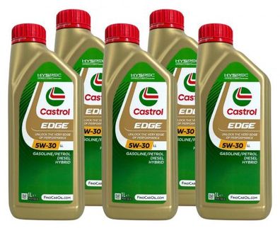 Castrol Edge 5W-30 LL 5x1 Liter