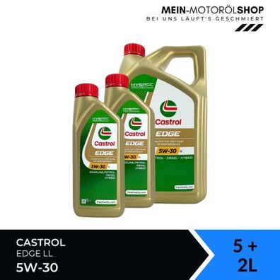 Castrol Edge 5W-30 LL 5 + 2 Liter