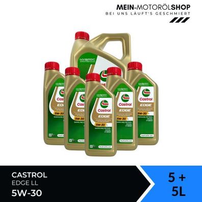 Castrol Edge 5W-30 LL 5 + 5 Liter