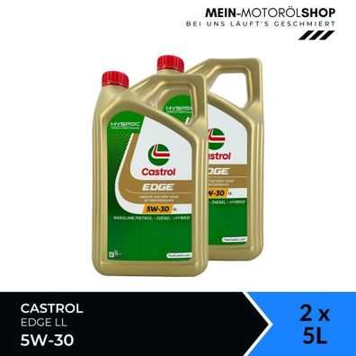 Castrol Edge 5W-30 LL 2x5 Liter
