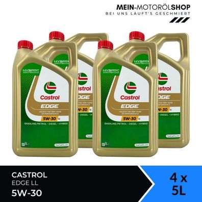 Castrol Edge 5W-30 LL 4x5 Liter
