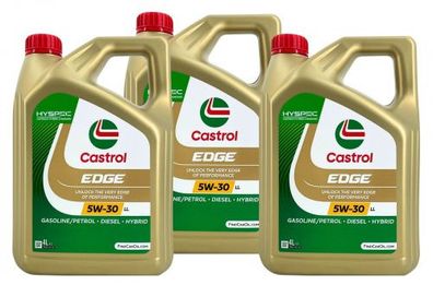 Castrol Edge 5W-30 LL 3x4 Liter