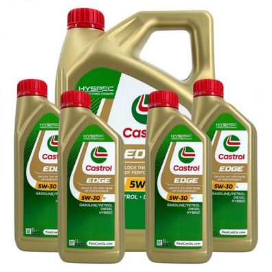 Castrol Edge 5W-30 LL 4 + 4 Liter