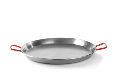 Hendi Paellapfanne aus Flachstahl für Gasgrill geeignet mit 600mm und 2 Griffe
