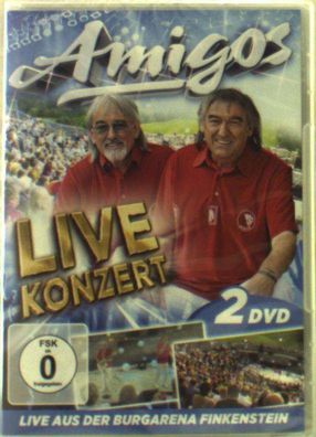 Amigos - Live Konzert - Teil 1 & 2 - Live aus Burgarena Finkenstein -DVD
