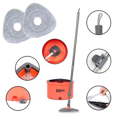 B-Ware ORBITA Wischeimer Set 2-in-1 Filtersystem mit Auswringfunktion inkl. 2