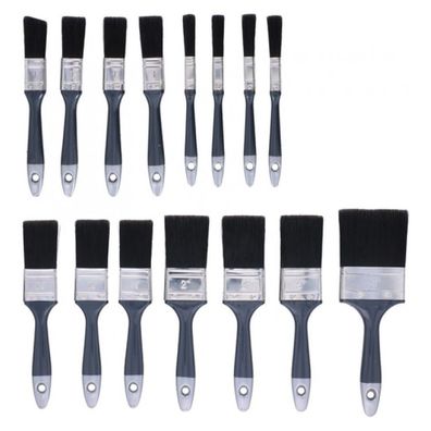 Pinsel Set 15-teilig Flachpinsel Rundpinsel
