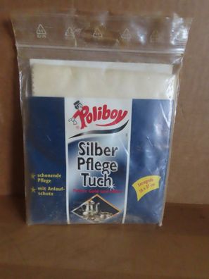 Silber Pflege Tuch Poliert Gold und Silber ca. 28x37cm Poliboy