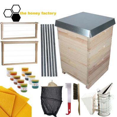 Imkerei - Starterset (BAUSATZ) DNM Deutsch Normal "DIE KLEINE" - Beute - Rähmchen - M