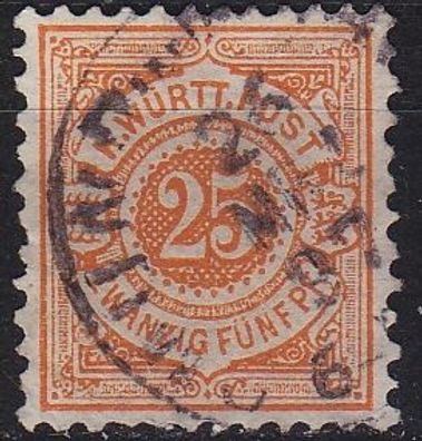 Germany Württemberg [1890] MiNr 0057 a ( O/used )