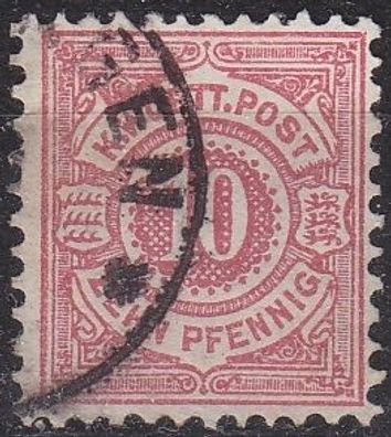 Germany Württemberg [1875] MiNr 0046 b ( O/used )