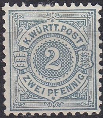 Germany Württemberg [1894] MiNr 0060 ( oG/no gum )