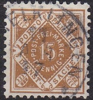 Germany Württemberg [Dienst] MiNr 0121 ( O/used )