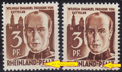 Germany Alliiert Franz. Zone [RheinlPfalz] MiNr 0002 yv I, I ( * */mnh )