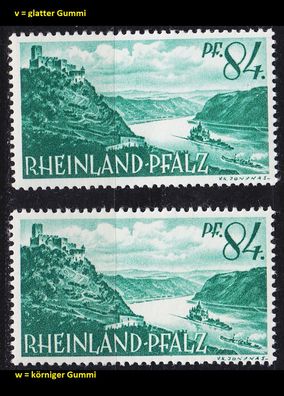 Germany Alliiert Franz. Zone [RheinlPfalz] MiNr 0014 yv, w ( * */mnh ) [01]