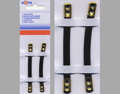 Pronty Mantelaufhänger 2 Stück Packung