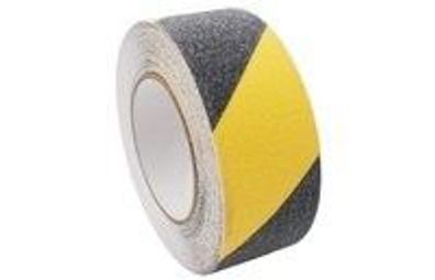 Dalifa tape Sicherheitsband Gelb Schwarz Rutschfestes Warnband 50mmx10m