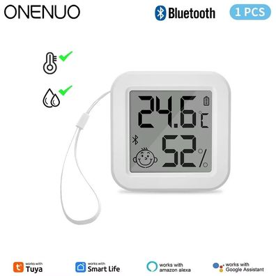 5X Digital Indoor Thermo-Hygrometer, LCD Thermometer Temperature Humidity Meter