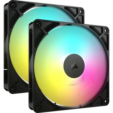 Corsair Lüfter 140 * 140 * 25 RS140 ARGB PWM Dual Pack