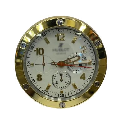 Wanduhr Hublot Big Bang King Power Weißes Zifferblatt Chronograph Gold Luxuswanduhr