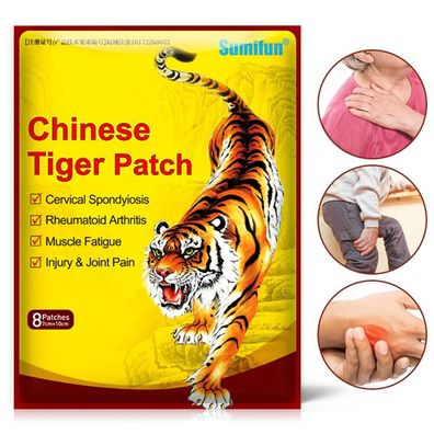80stk Arthritis Schmerzpflaster Wärmepflaster Tiger Patch Schmerzlinderung QDE