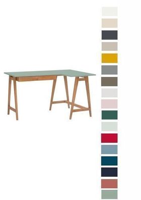 Eckschreibtisch 135 Schreibtisch Computertisch Bürotisch Gamingtisch Office skandi