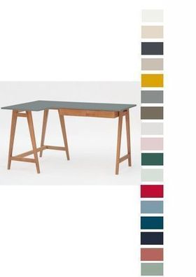 Eckschreibtisch 135 Schreibtisch Computertisch Bürotisch Gamingtisch Office skandi