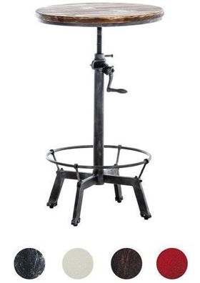 Stehtisch industrial- Metalltisch Bartisch Bistrotisch Holztisch-versch. Farben