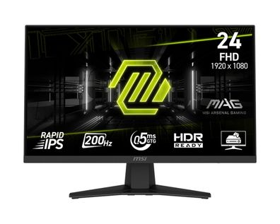 MSI MAG 244F - LED-Monitor - Gaming - 61 cm (24") (23.8" sichtbar) - 1920 x 1080 Full