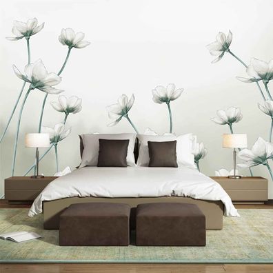 Vlies Fototapete Wandtapete Wandbilder Hochauflösende Schöne Tulpenblumen 2210