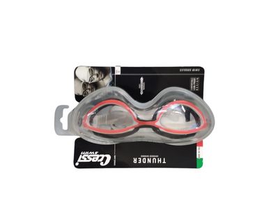 Cressi DE203585 Schwimmbrille Unisex schwarz/orange Einheitsgröße