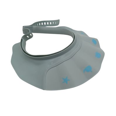 Cuschco Duschhaube Kinder Blau wasserdicht Haarwaschhilfe