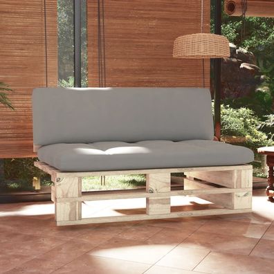 Outdoor-Mittelsofa | Gartensofa Paletten Impr?gniertes Kiefernholz