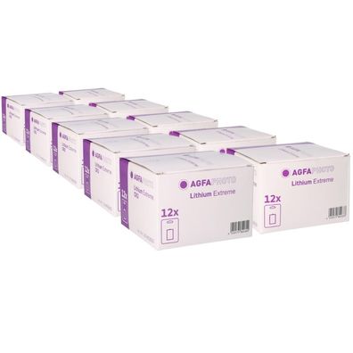 120x CR2 Lithiumbatterie 3V 750mAh 1er Blister AgfaPhoto