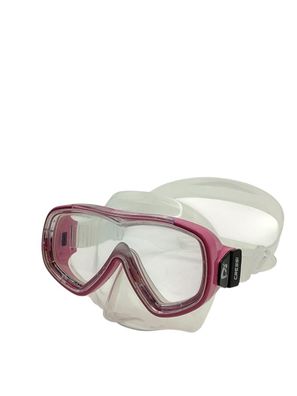 Cressi Piumetta Schwimmbrille klar/rosa
