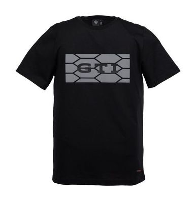 Original VW GTI T-Shirt, schwarz