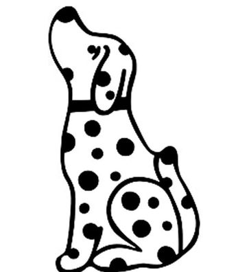 Prym Kinder Knopf Ösen Dalmantiner schwarz/weiss 23 mm Karte 2 Stück