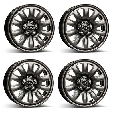 4 Stahlfelgen Alcar 130310A 6.0Jx16 ET35 5x100 für Volkswagen T-Cross