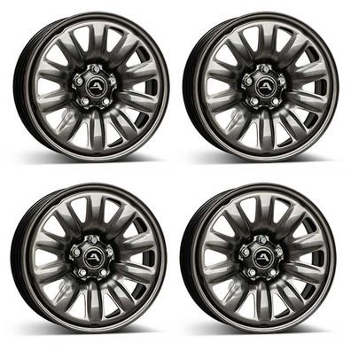 4 Stahlfelgen Alcar 130601A 6.5Jx16 ET47 5x108 für Citroen Berlingo C4