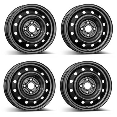 4 Stahlfelgen Alcar 3015 5.0Jx14 ET38 4x100 für Opel Karl